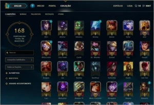 Conta Prata - League of Legends LOL