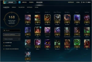 Conta Prata - League of Legends LOL
