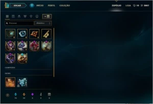 Conta Prata - League of Legends LOL