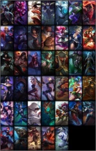 Conta league of legends Bronze 3 78 campeões 40 skins LOL