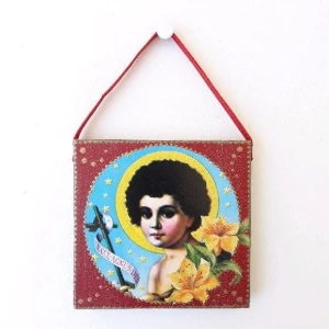 Quadrinho Santinho Caipira - São João - Artesanato e Personalizados