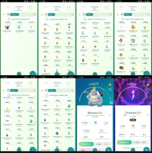 Pokémon GO LVL 45 | 17 Mewtwo + 2 Shiny | 86 Lendários |Q351
