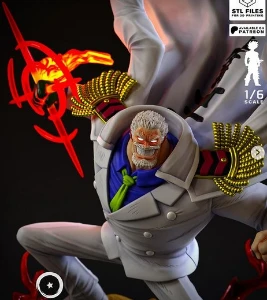 Monkey D. Garp One Piece 3D STL - Others