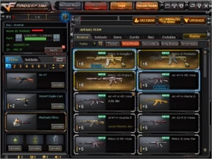 conta crossfire 170m.n+12 personagens
