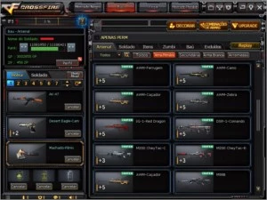 conta crossfire 170m.n+12 personagens