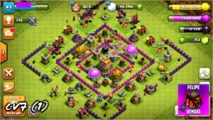 Centro de Vila 7!!!¹ - Clash of Clans