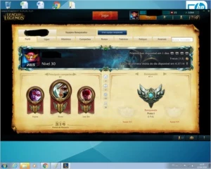 CONTA LEAGUE OF LEGENDS LOL