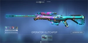 Conta Valorant FA KIT GLITCHPOP