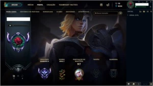 Conta LoL Diamante IV 2019 Smurf 128V - 66D - League of Legends