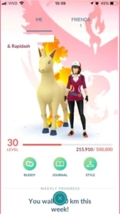 Pokemon Go Conta Lvl 30 Vermelho PogoShop - Pokémon