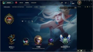 Conta Diamante - League of Legends LOL