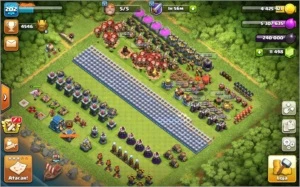 2 TH12 FULLs (FULL MUROS, HERÓIS, TROPAS E DEFESAS) - Clash of Clans