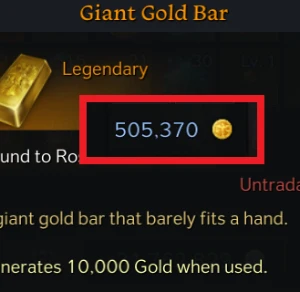 Lost ark dest 1507 500k Gold