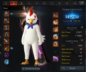 Lost ark dest 1507 500k Gold