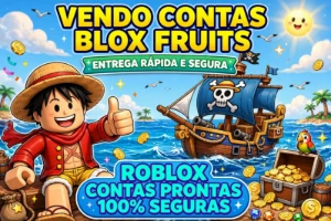 Conta de blox fruits com melhor preço e melhor qualidade - Roblox
