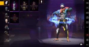 Conta de free fire com angelical , punho , coelhão,arma evol
