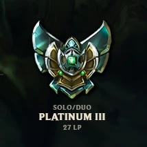 Conta Smurf Platina 3 ! - League of Legends LOL