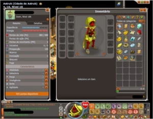 Sram - LVL 186 e IOP - LVL 174 NA MESMA CONTA, Spiritia - Dofus