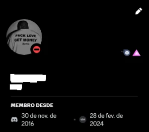 Conta discord 2016 - Outros