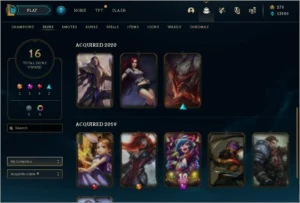 CONTA GRÃO MESTRE, 46 CAMPEÕES, 16 SKINS,13390EA, 270 RP - League of Legends LOL