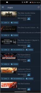 Conta Steam lvl 12 com 137 jogos