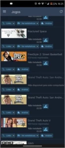 Conta Steam lvl 12 com 137 jogos