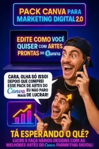 🚀 Pack Canva Marketing Digital 2.0 PRO