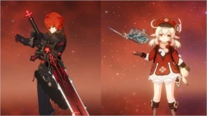 AR 55 - DILUC, ZHONGLI, KLEE, VENTI, QIQI, JEAN+ - Genshin Impact