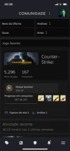 Conta CSGO +5k de horas + prime - Steam