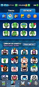 Conta Full acesso: Brawl Stars e Clash Royale