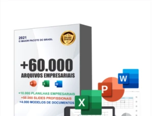Mega Pacote de planilhas Empresarial