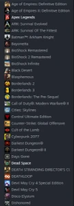 Conta STEAM com selo de 10 ANOS, 101 JOGOS e 110 ITENS!