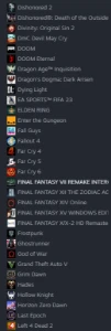 Conta STEAM com selo de 10 ANOS, 101 JOGOS e 110 ITENS!
