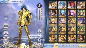 Conta Saint Seiya - Saint Seiya Awakening SSA