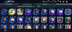 Fifa Mobile Br - 120/100 - 275 Million Coins - 365 Players