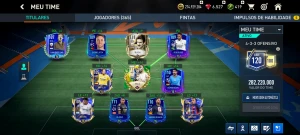 Fifa Mobile Br - 120/100 - 275 Million Coins - 365 Players
