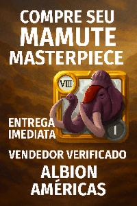 Mamute de transporte masterpiece ENTREGA IMEDIATA - Albion Online