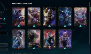 Conta Mestre Br 300 Pontos Skin Kayle Prestigio - League of Legends LOL