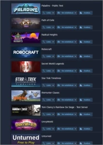 Steam conta com diversos jogos