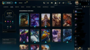 league of legends com 127 skins NFA LOL