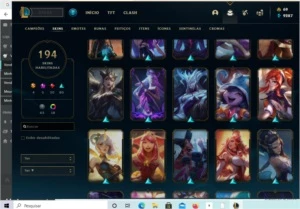 conta lol - League of Legends