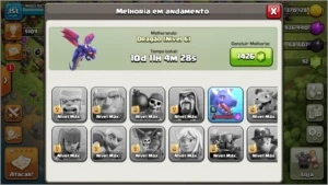TH 11 CLASH OF CLANS + CLASH ROYALE