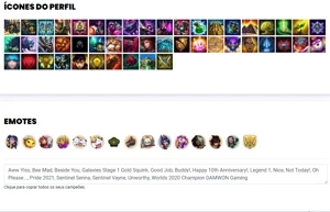 Conta Unranked com 36 Champs e 9 Skins - League of Legends LOL
