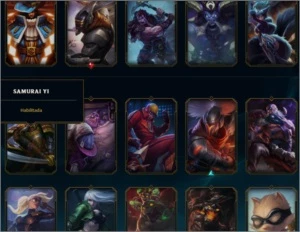 conta league of legends, gold 3, muitas skins , season 4. LOL
