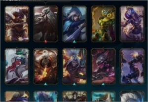 conta league of legends, gold 3, muitas skins , season 4. LOL