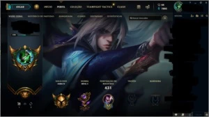 conta league of legends, gold 3, muitas skins , season 4. LOL