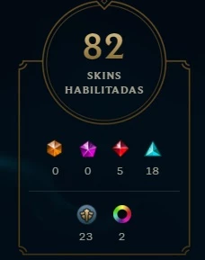 conta league of legends, gold 3, muitas skins , season 4. LOL