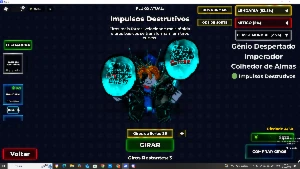 Conta blue lock rivals com Hiori e fluxo impulsos destrutivo - Roblox
