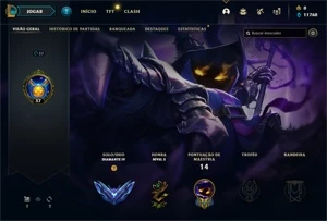 CONTA DIAMANTE IV - 60% WR - League of Legends LOL