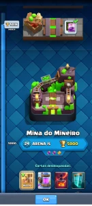 Arena 15 Clash Royale 14 Lendárias